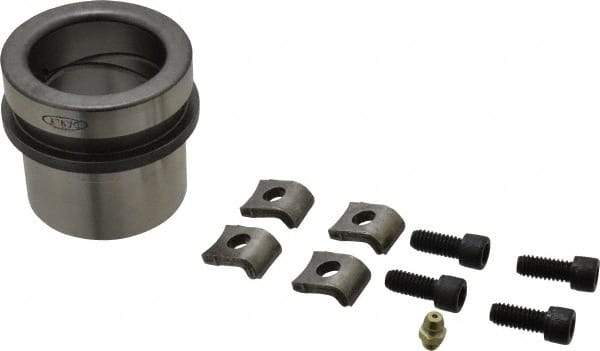 Dayton Lamina - 1-3/4" ID x 2-3/8" OAL, Steel, Die & Mold Shoulder Bushing - Short Shoulder, 2-1/2" Bottom OD, 2-1/4" Top OD, 2.658" Collar OD, 1" Under Collar, 1-3/8" Above Collar - Apex Tool & Supply