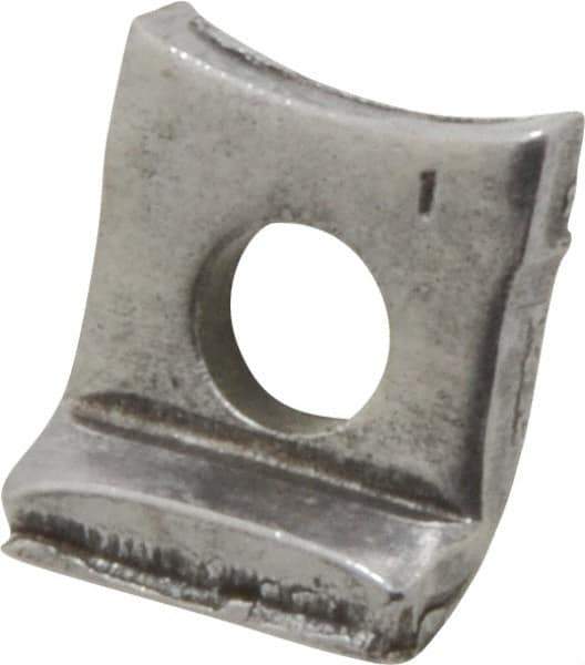 Dayton Lamina - Die & Mold Shoulder Bushing Clamp - 1-1/4, 1-1/2, 1-3/4, 2, 2-1/2, 3, 3-3/4 & 4" Diam Compatability, 25/32" Long x 5/8" Wide x 3/8" High, 0.193" Clamp Tail Height - Apex Tool & Supply