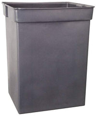 Rubbermaid - 42 Gal Rectangle Plastic Rigid Trash Can Liner - 23-1/4" Long x 20-1/4" Wide x 29" High, Compatible with Container Series Glutton - Apex Tool & Supply