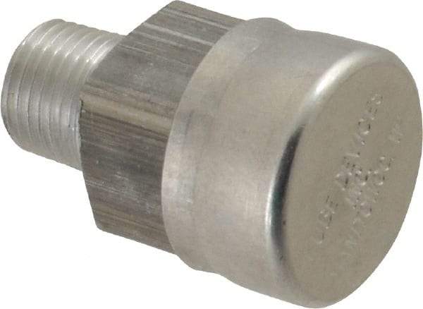 LDI Industries - 1/8 Thread, Aluminum, Protected Vent - 1-1/8" High, 9/16" Hex Flats Diam - Apex Tool & Supply