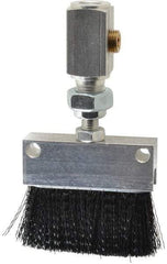 LDI Industries - 2-1/4" Long Brush, 2-1/4" Width/Diam, PTF Thread Oil Reservoir Lubrication Brushes - 1-5/32" Bristle Length, 250°F, 3" Length Under Mounting Thread, Straight Shank - Apex Tool & Supply