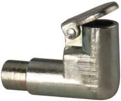 Gits - Die Cast Zinc, Zinc Plated, Plain Drive One Piece, Elbow Oil Hole Cover - 0.253-0.255" Drive Diam, 1/4" Drive-In Hole Diam, 1/4" Drive Length, 11/16" Overall Height - Apex Tool & Supply