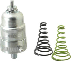 Alemite - 1.75 Ounce Reservoir Capacity, 1/4 NPTF Thread, Spring-Loaded, Grease Cup and Lubricator - -40 to 65.56°C Operating Temp, 0.21 to 0.46 Bar Operating Pressure - Apex Tool & Supply