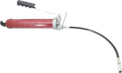 Alemite - 10,000 Max psi, Flexible Lever Grease Gun - 16 oz Capacity, 1/8 Thread Outlet, 21 Strokes per oz, 3-Way, Cartridge, Refill & Suction Fill, Includes Coupler & Loader Fitting - Apex Tool & Supply