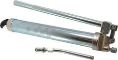 Alemite - 5,000 Max psi, Rigid Lever Grease Gun - 24 oz Capacity, 1/4 Thread Outlet, 10 Strokes per oz, 3-Way, Cartridge, Refill & Suction Fill, Includes Coupler & Loader Fitting - Apex Tool & Supply