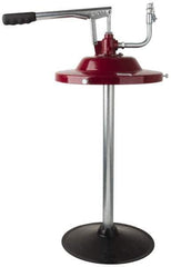 Alemite - Grease Lubrication Steel, Aluminum & Stainless Steel Lever Hand Pump - For 120 Lb Container - Apex Tool & Supply