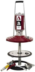 Alemite - Grease Lubrication 4.5 Lb/min Flow Steel, Aluminum, Stainless Steel & Nylon Air-Operated Pump - For 35 Lb Container - Apex Tool & Supply