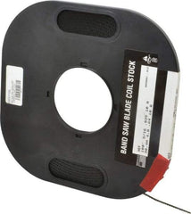 M.K. MORSE - 3/16" x 100' x 0.025" Carbon Steel Band Saw Blade Coil Stock - 10 TPI, Toothed Edge, Raker Set, Flexible Back, Constant Pitch, - Apex Tool & Supply