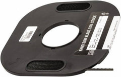 M.K. MORSE - 1/4" x 100' x 0.025" Carbon Steel Band Saw Blade Coil Stock - 10 TPI, Toothed Edge, Raker Set, Flexible Back, Constant Pitch, - Apex Tool & Supply