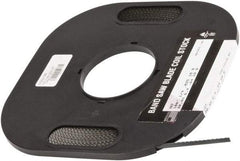M.K. MORSE - 1/4" x 100' x 0.025" Carbon Steel Band Saw Blade Coil Stock - 18 TPI, Toothed Edge, Raker Set, Flexible Back, Constant Pitch, - Apex Tool & Supply
