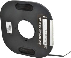 M.K. MORSE - 3/8" x 100' x 0.025" Carbon Steel Band Saw Blade Coil Stock - 14 TPI, Toothed Edge, Raker Set, Flexible Back, Constant Pitch, - Apex Tool & Supply