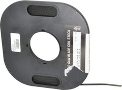 M.K. MORSE - 3/8" x 100' x 0.025" Carbon Steel Band Saw Blade Coil Stock - 18 TPI, Toothed Edge, Raker Set, Flexible Back, Constant Pitch, - Apex Tool & Supply