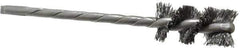 Osborn - 1/2" Diam Helical Steel Tube Brush - 0.008" Filament Diam, 1" Brush Length, 3-1/2" OAL, 1/8" Diam Shank - Apex Tool & Supply