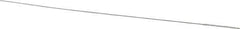 Osborn - 0.03" Diam Helical Nylon Tube Brush - 1/2" Brush Length, 4" OAL, 0.014" Diam Shank - Apex Tool & Supply