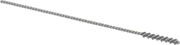 Osborn - 0.165" Diam Helical Nylon Tube Brush - 1" Brush Length, 5" OAL, 0.093" Diam Shank - Apex Tool & Supply