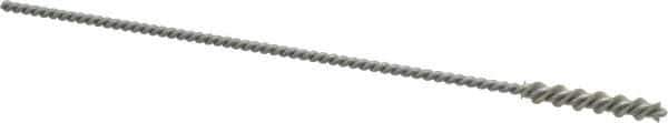 Osborn - 0.165" Diam Helical Nylon Tube Brush - 1" Brush Length, 5" OAL, 0.093" Diam Shank - Apex Tool & Supply