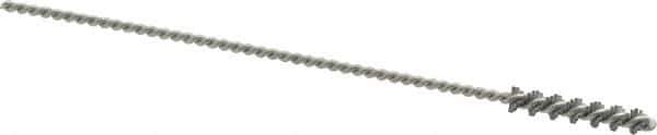 Osborn - 0.19" Diam Helical Nylon Tube Brush - 1" Brush Length, 5" OAL, 0.093" Diam Shank - Apex Tool & Supply