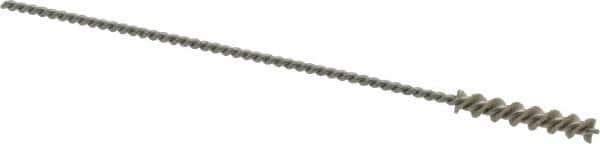 Osborn - 0.19" Diam Helical Nylon Tube Brush - 1" Brush Length, 5" OAL, 0.093" Diam Shank - Apex Tool & Supply