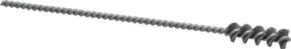 Osborn - 0.325" Diam Helical Nylon Tube Brush - 1" Brush Length, 5" OAL, 0.119" Diam Shank - Apex Tool & Supply