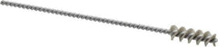 Osborn - 0.325" Diam Helical Nylon Tube Brush - 1" Brush Length, 5" OAL, 0.119" Diam Shank - Apex Tool & Supply
