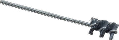 Osborn - 0.64" Diam Helical Nylon Tube Brush - 1" Brush Length, 5" OAL, 0.169" Diam Shank - Apex Tool & Supply