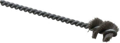 Osborn - 0.765" Diam Helical Nylon Tube Brush - 1" Brush Length, 5" OAL, 0.228" Diam Shank - Apex Tool & Supply