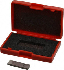 SPI - 0.1002" Rectangular Steel Gage Block - Accuracy Grade 0, Includes NIST Traceability Certification - Apex Tool & Supply