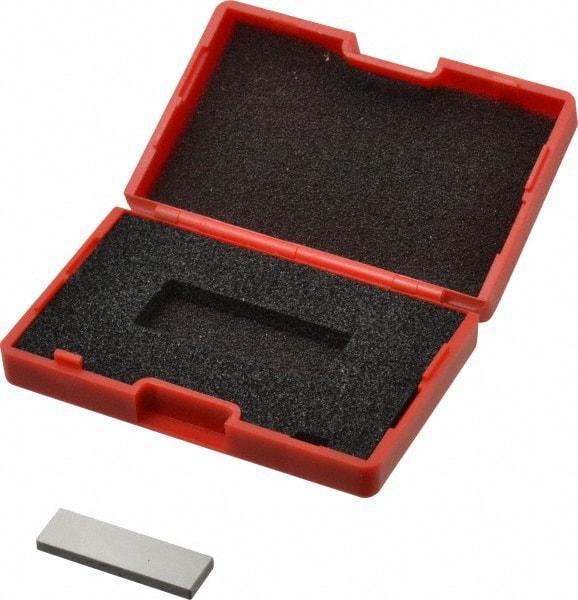 SPI - 0.1007" Rectangular Steel Gage Block - Accuracy Grade 0, Includes NIST Traceability Certification - Apex Tool & Supply