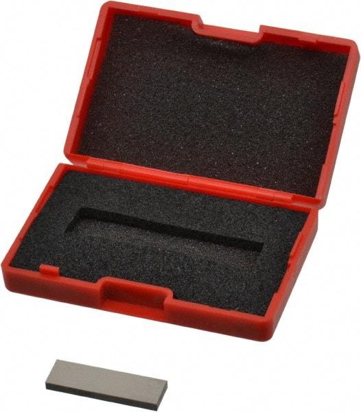 SPI - 0.107" Rectangular Steel Gage Block - Accuracy Grade 0, Includes NIST Traceability Certification - Apex Tool & Supply