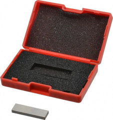 SPI - 0.121" Rectangular Steel Gage Block - Accuracy Grade 0, Includes NIST Traceability Certification - Apex Tool & Supply