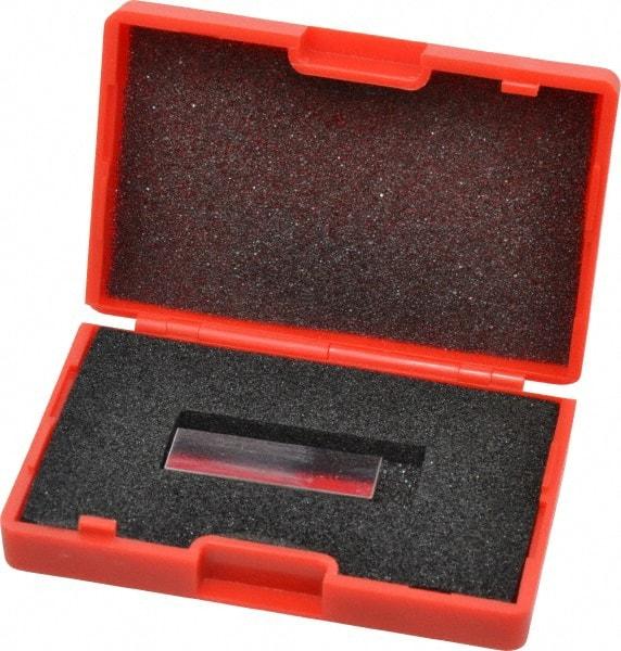 SPI - 0.13" Rectangular Steel Gage Block - Accuracy Grade 0, Includes NIST Traceability Certification - Apex Tool & Supply