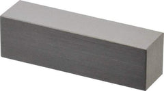 SPI - 0.4" Rectangular Steel Gage Block - Accuracy Grade 0, Includes NIST Traceability Certification - Apex Tool & Supply