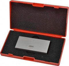 SPI - 3" Rectangular Steel Gage Block - Accuracy Grade 0, Includes NIST Traceability Certification - Apex Tool & Supply