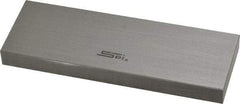 SPI - 4" Rectangular Steel Gage Block - Accuracy Grade 0, Includes NIST Traceability Certification - Apex Tool & Supply