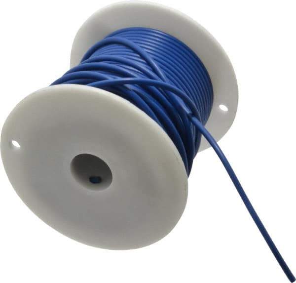 Southwire - 16 Gauge Automotive Primary Wire - 100' Long, Blue - Apex Tool & Supply