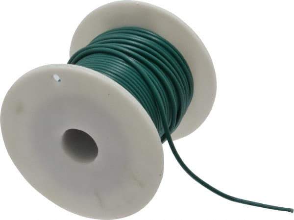 Southwire - 18 Gauge Automotive Primary Wire - 100' Long, Green - Apex Tool & Supply