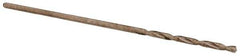 SGS - 1/32" 118° Solid Carbide Jobber Drill - Bright Finish, Right Hand Cut, Spiral Flute, Straight Shank, 1-1/4" OAL, Faceted Point - Apex Tool & Supply