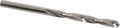 SGS - 11/64" 118° Solid Carbide Jobber Drill - Bright Finish, Right Hand Cut, Spiral Flute, Straight Shank, 2-3/4" OAL, Faceted Point - Apex Tool & Supply