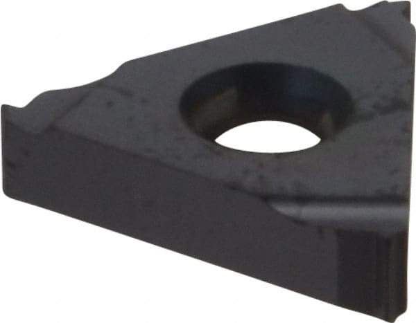 Kennametal - 16ER External Right Hand 28 UN Laydown Threading Insert - Grade KC5025, TiAlN Coated Carbide, 9.53mm Inscribed Circle - Apex Tool & Supply
