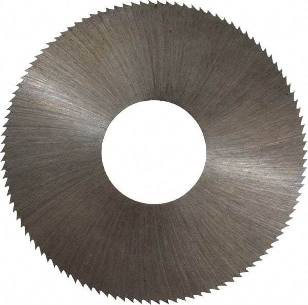 Value Collection - 1-1/2" Diam x 0.016" Blade Thickness, 1/2" Arbor Hole Diam, 110 Teeth, High Speed Steel, Jeweler's Saw - Uncoated, Keyway - Apex Tool & Supply