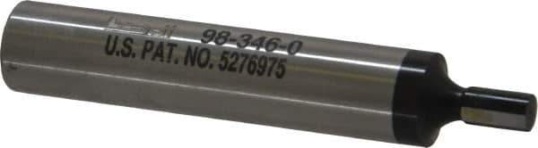 SPI - 0.2" Head Diam, 1/2" Shank, Single End, Mechanical Edge Finder - Cylindrical Contact - Apex Tool & Supply