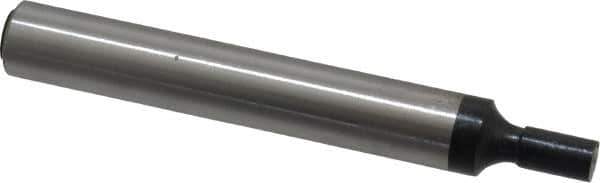 SPI - 0.2" Head Diam, 3/8" Shank, Single End, Mechanical Edge Finder - Cylindrical Contact - Apex Tool & Supply