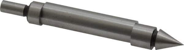 SPI - 0.2" Head Diam, 3/8" Shank, Double End, Mechanical Edge and Center Finder - Accurate to 0.0002", Conical and Cylindrical Contact - Apex Tool & Supply