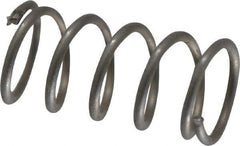Value Collection - 0.12" OD, 0.012" Wire, 1/4" Free Length, Compression Spring - 5.26 Lb Spring Rating, Stainless Steel - Apex Tool & Supply