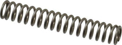 Value Collection - 0.24" OD, 0.032" Wire, 1-1/2" Free Length, Compression Spring - 7.56 Lb Spring Rating, Stainless Steel - Apex Tool & Supply