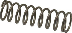 Value Collection - 0.3" OD, 0.032" Wire, 1" Free Length, Compression Spring - 7.72 Lb Spring Rating, Stainless Steel - Apex Tool & Supply