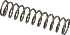 Value Collection - 0.36" OD, 0.035" Wire, 1-1/2" Free Length, Compression Spring - 6.06 Lb Spring Rating, Stainless Steel - Apex Tool & Supply