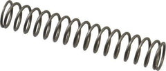 Value Collection - 0.36" OD, 0.035" Wire, 2" Free Length, Compression Spring - 4.19 Lb Spring Rating, Stainless Steel - Apex Tool & Supply