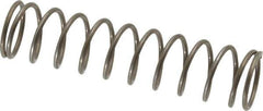 Value Collection - 0.36" OD, 0.041" Wire, 2" Free Length, Compression Spring - 6.59 Lb Spring Rating, Stainless Steel - Apex Tool & Supply