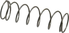 Value Collection - 0.6" OD, 0.041" Wire, 2" Free Length, Compression Spring - 3.11 Lb Spring Rating, Stainless Steel - Apex Tool & Supply